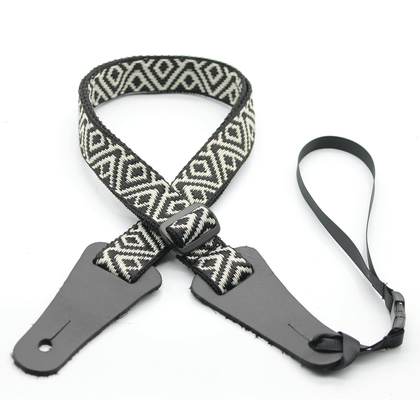 DSL Poly Series Ukulele Strap (B&W)