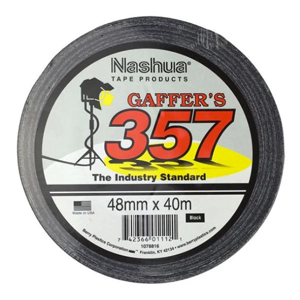 Nashua 357 Gaffer Tape in Black (48mm/40m)