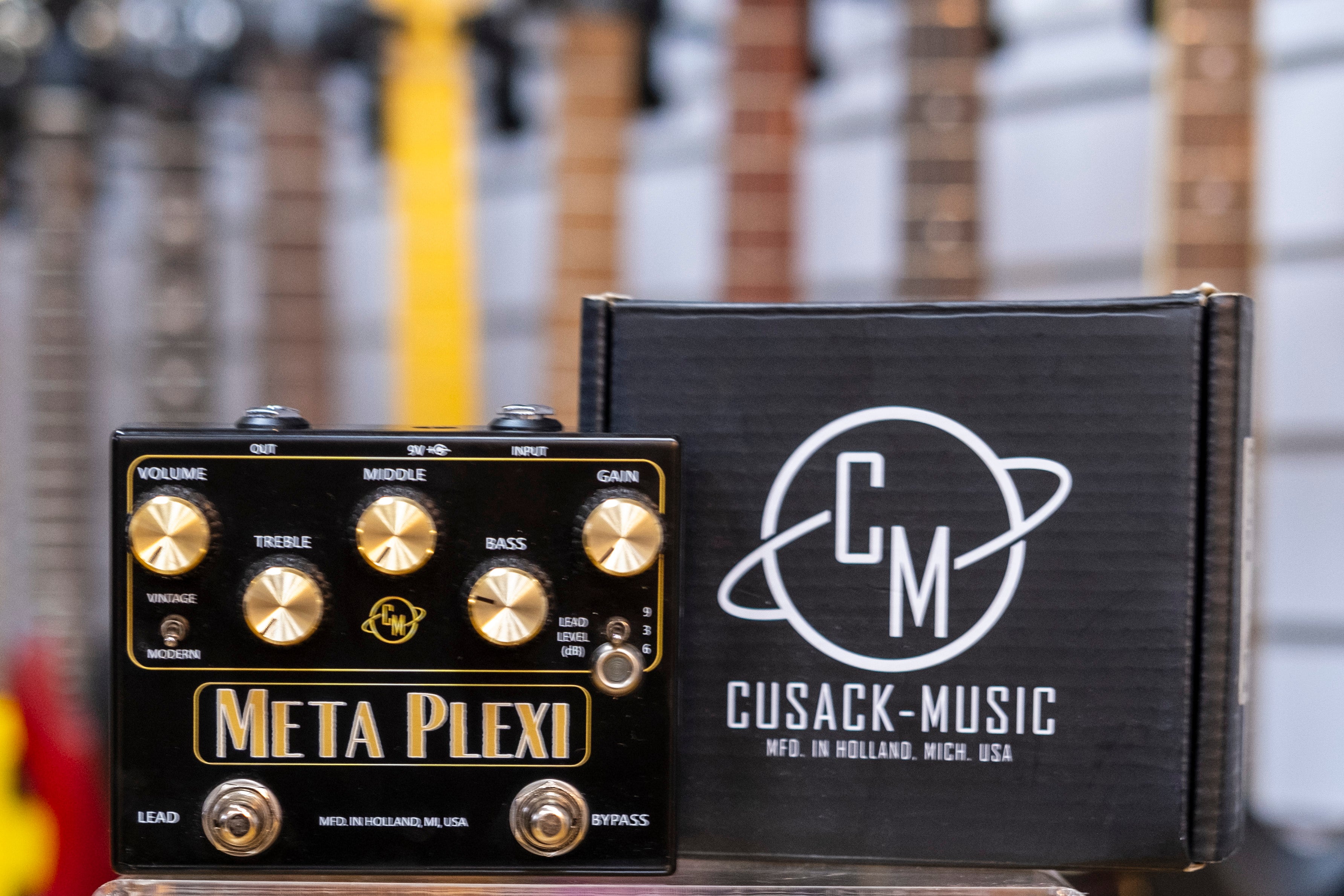 Cusack Music Meta Plexi British Distortion and Boost Pedal