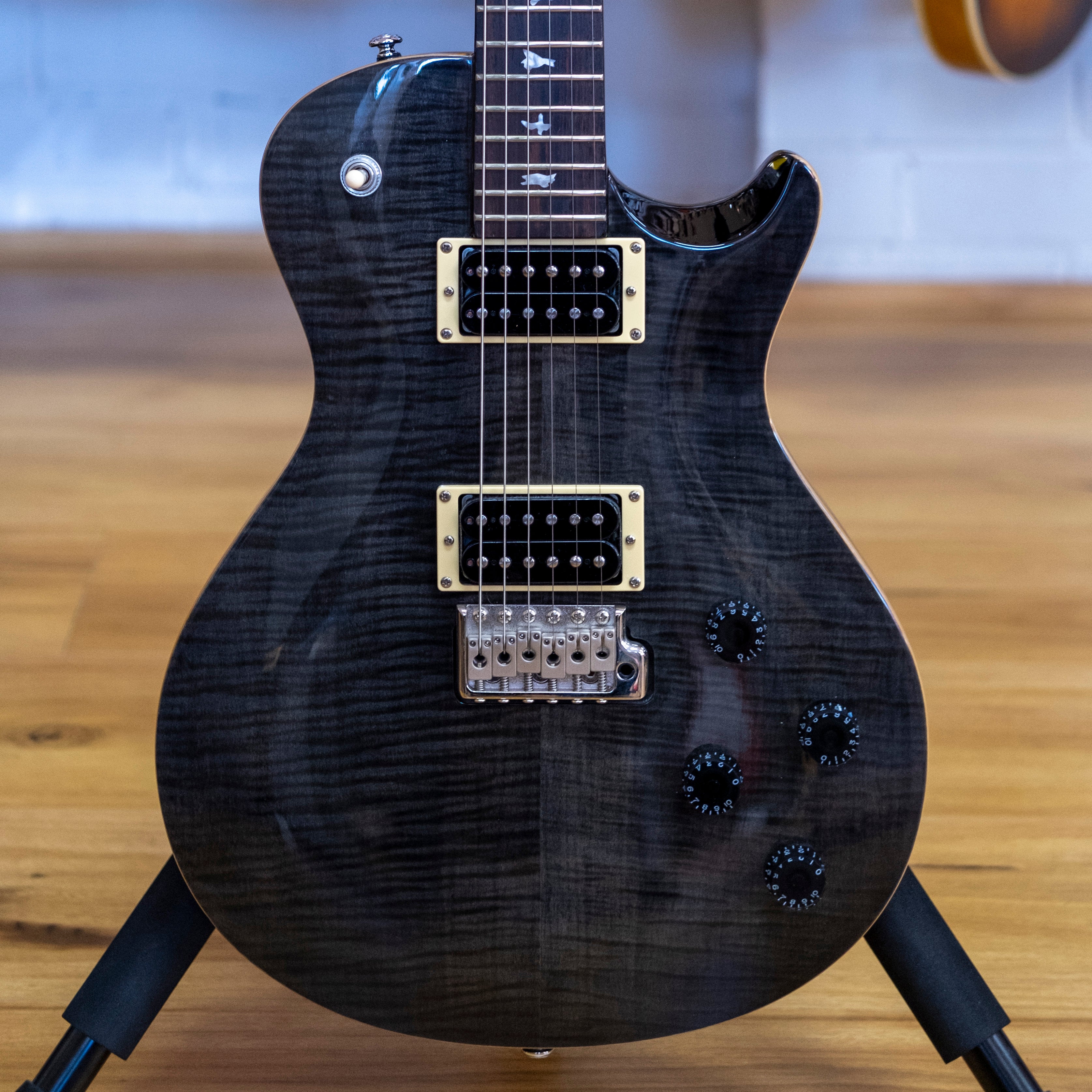 PRS SE Mark Tremonti Custom Electric Guitar (Gray Black)