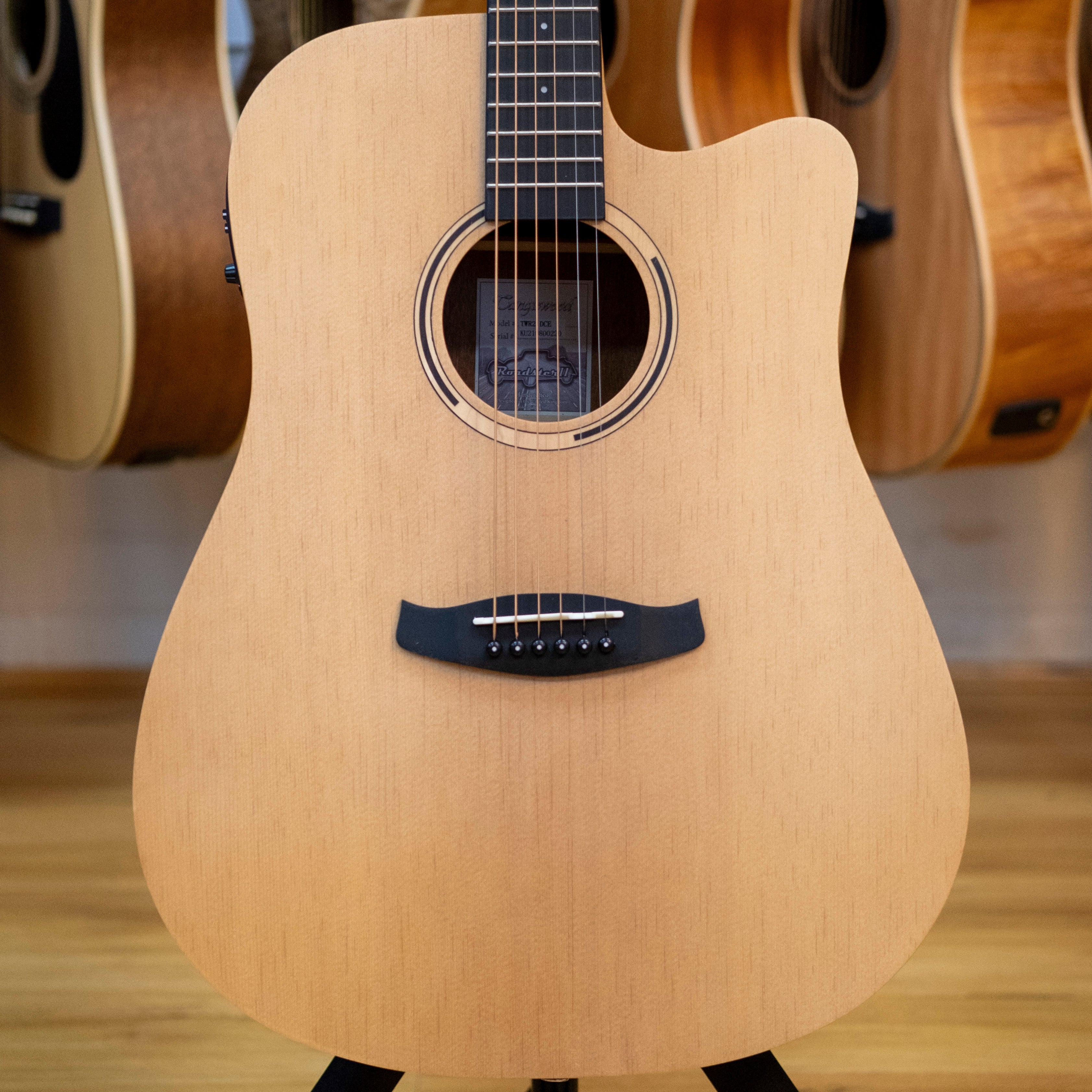 Tanglewood Roadster II Dreadnought Acoustic Electric Guitar (Natural Satin)