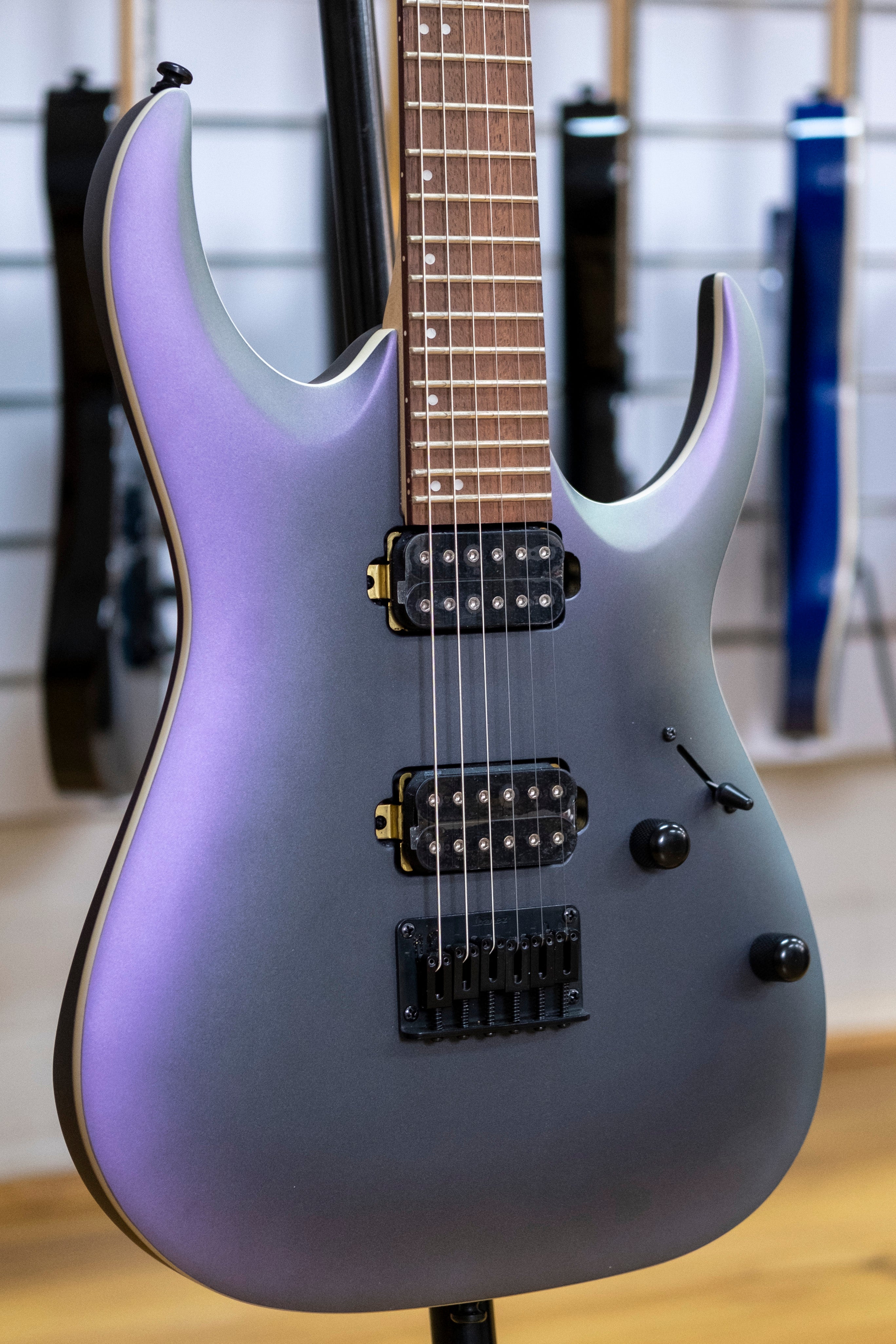 Ibanez RGA42EX Electric Guitar (Black Aurora Burst Matte)