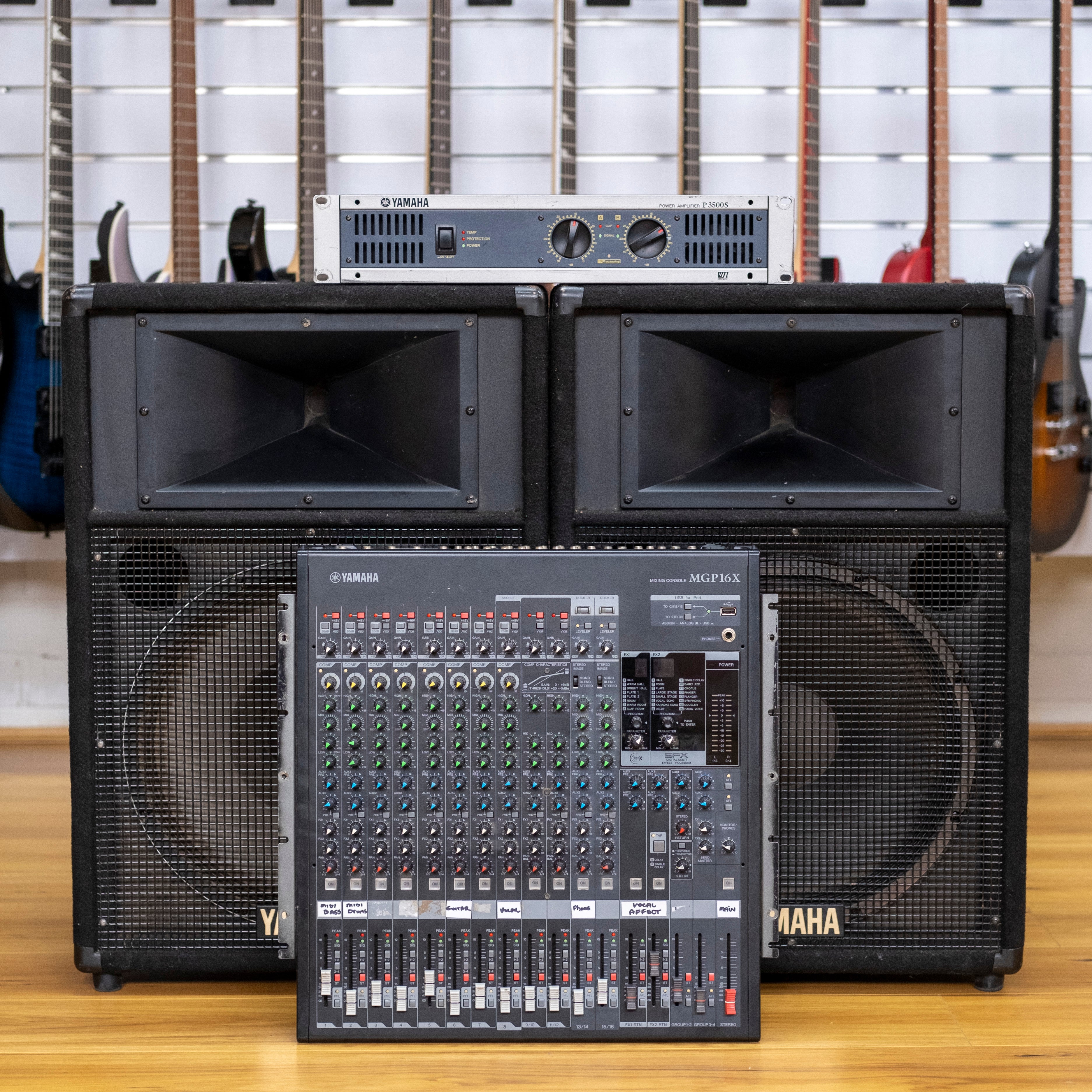 Yamaha 350-Watt 16-Channel PA System (Pre-Owned)