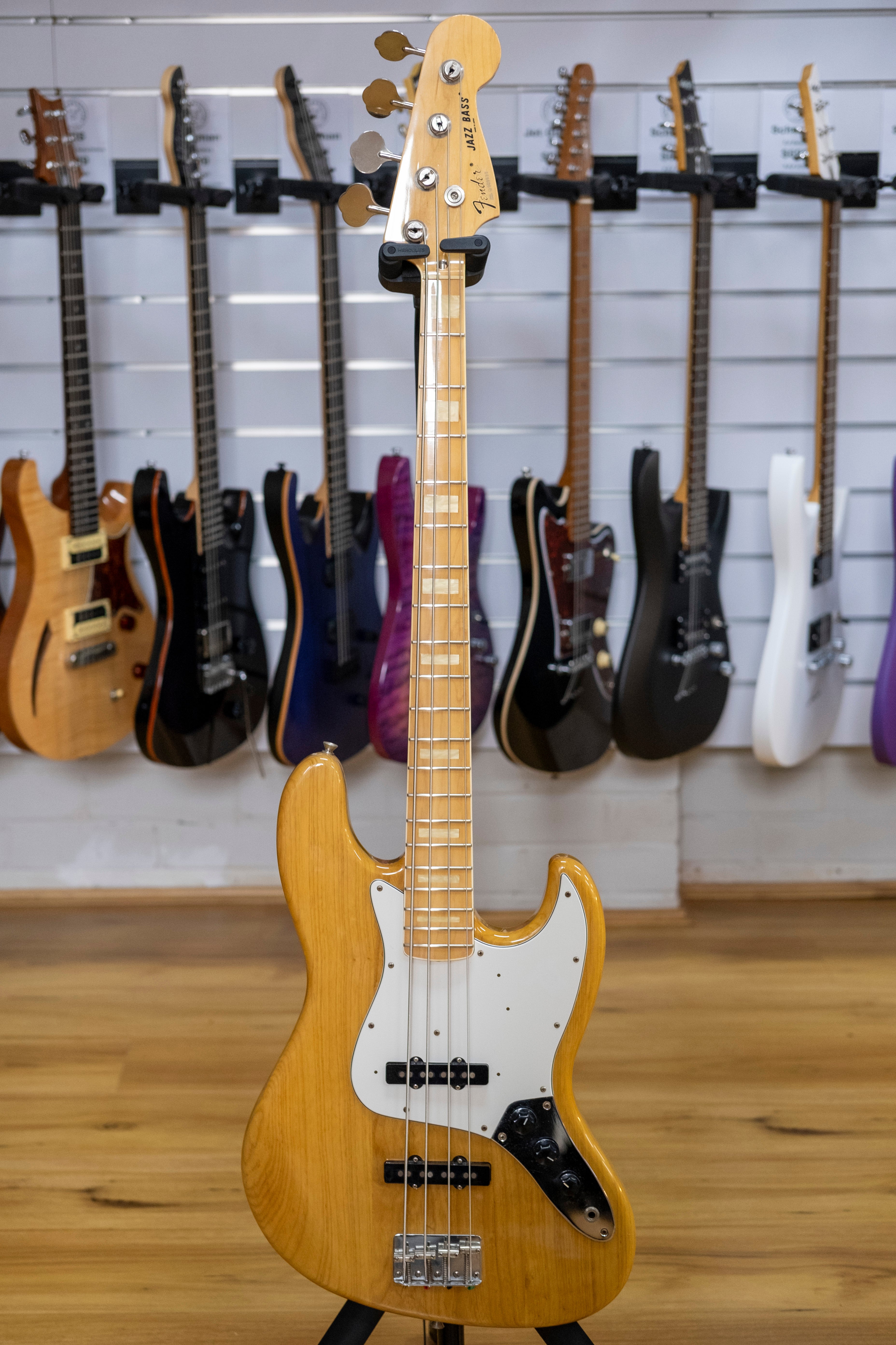 2004 Fender JB75 Jazz Bass Guitar (Natural)