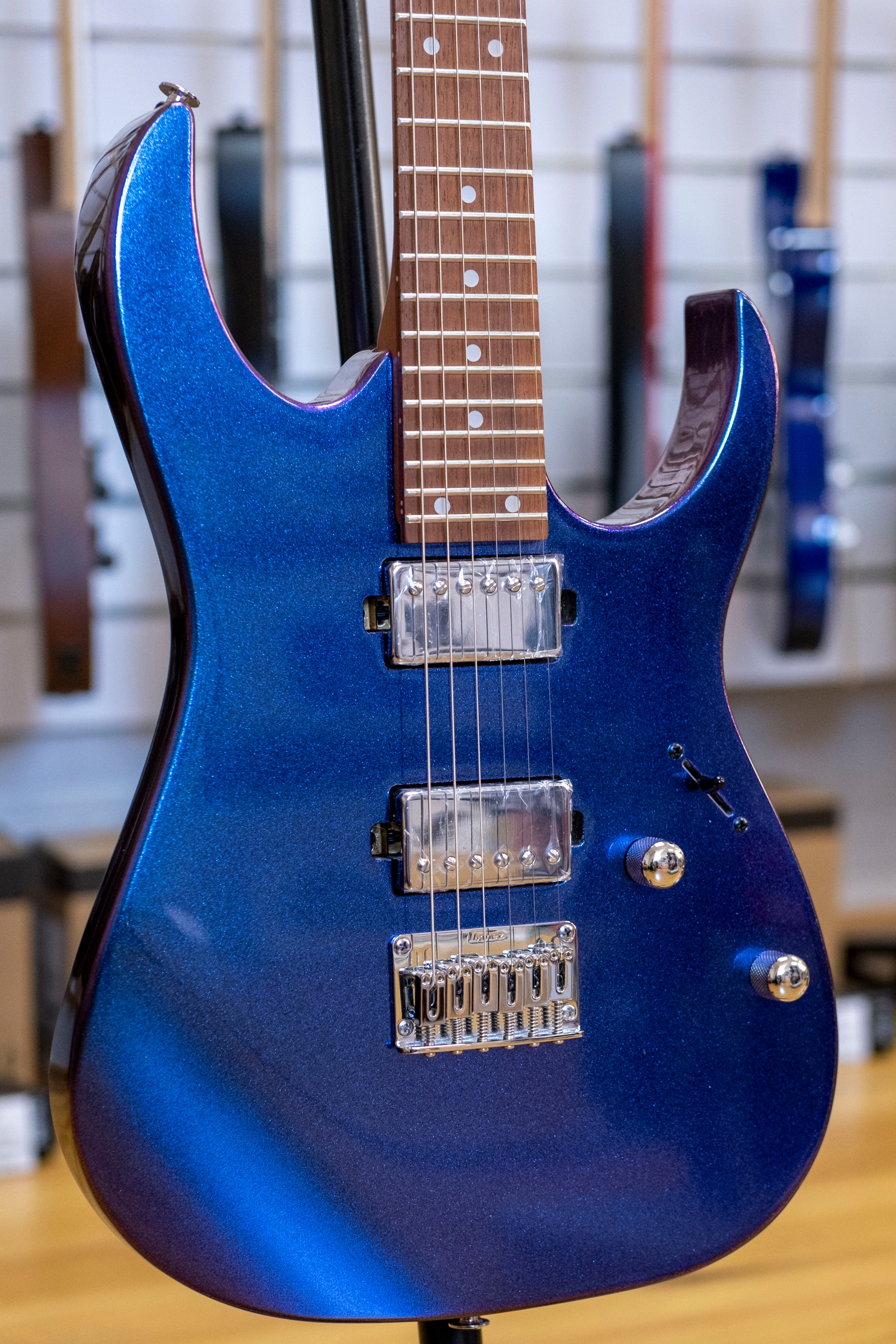 Ibanez Gio Series RG121SP Electric Guitar (Blue Metal Chameleon)