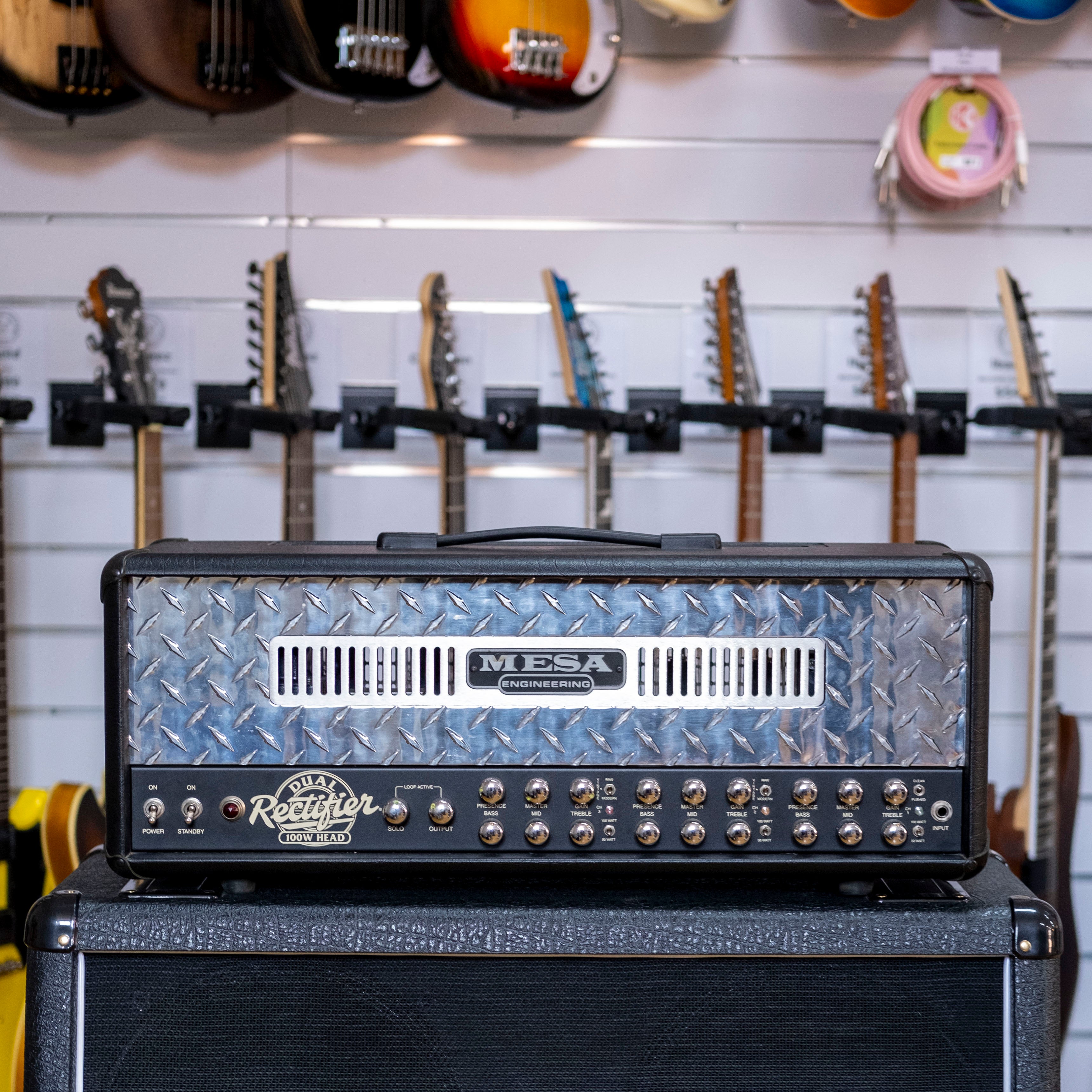 2010 Mesa Boogie Dual Rectifier 100-Watt Guitar Amp Head