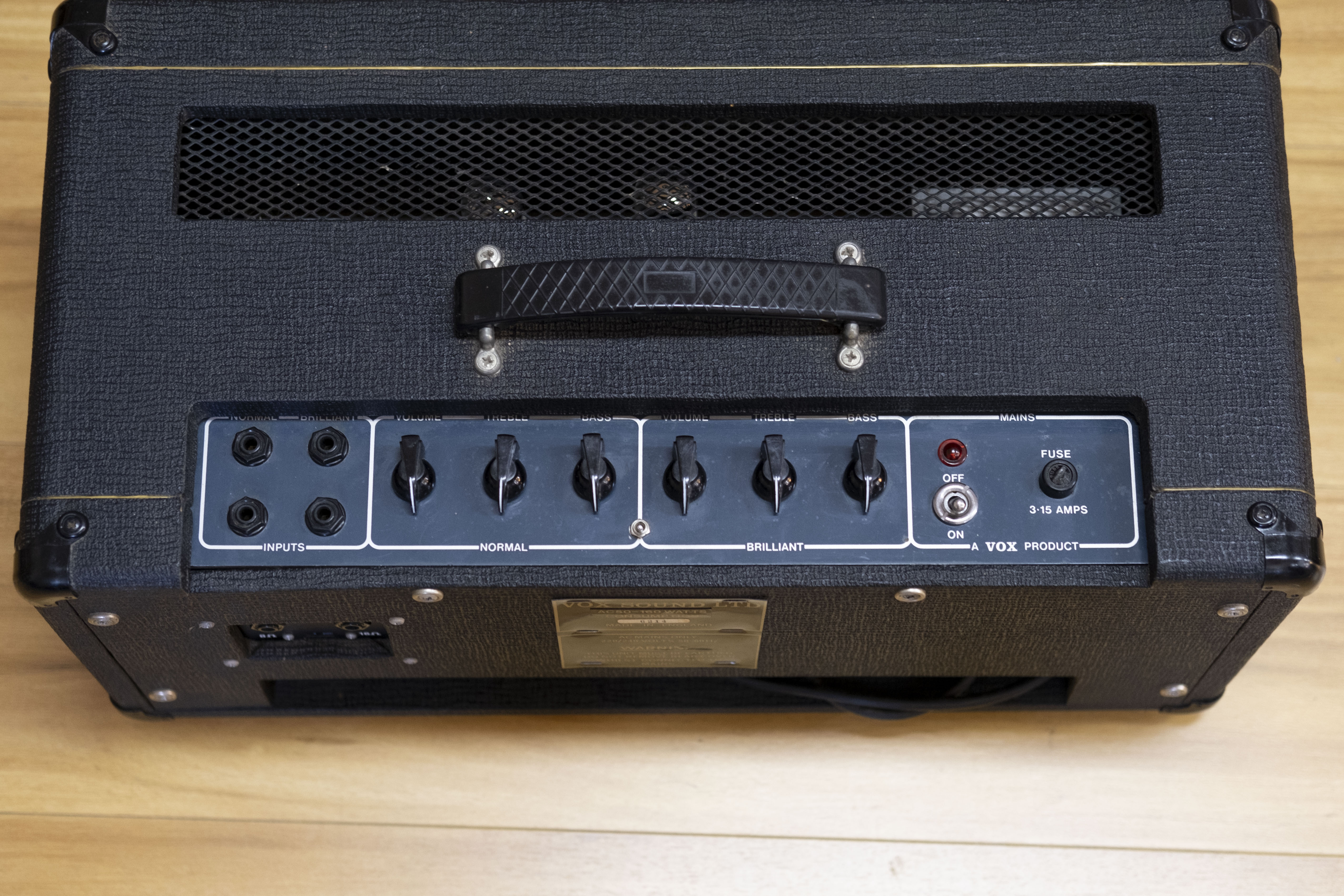 Vox AC-50 50-Watt Two-Channel Amp Head