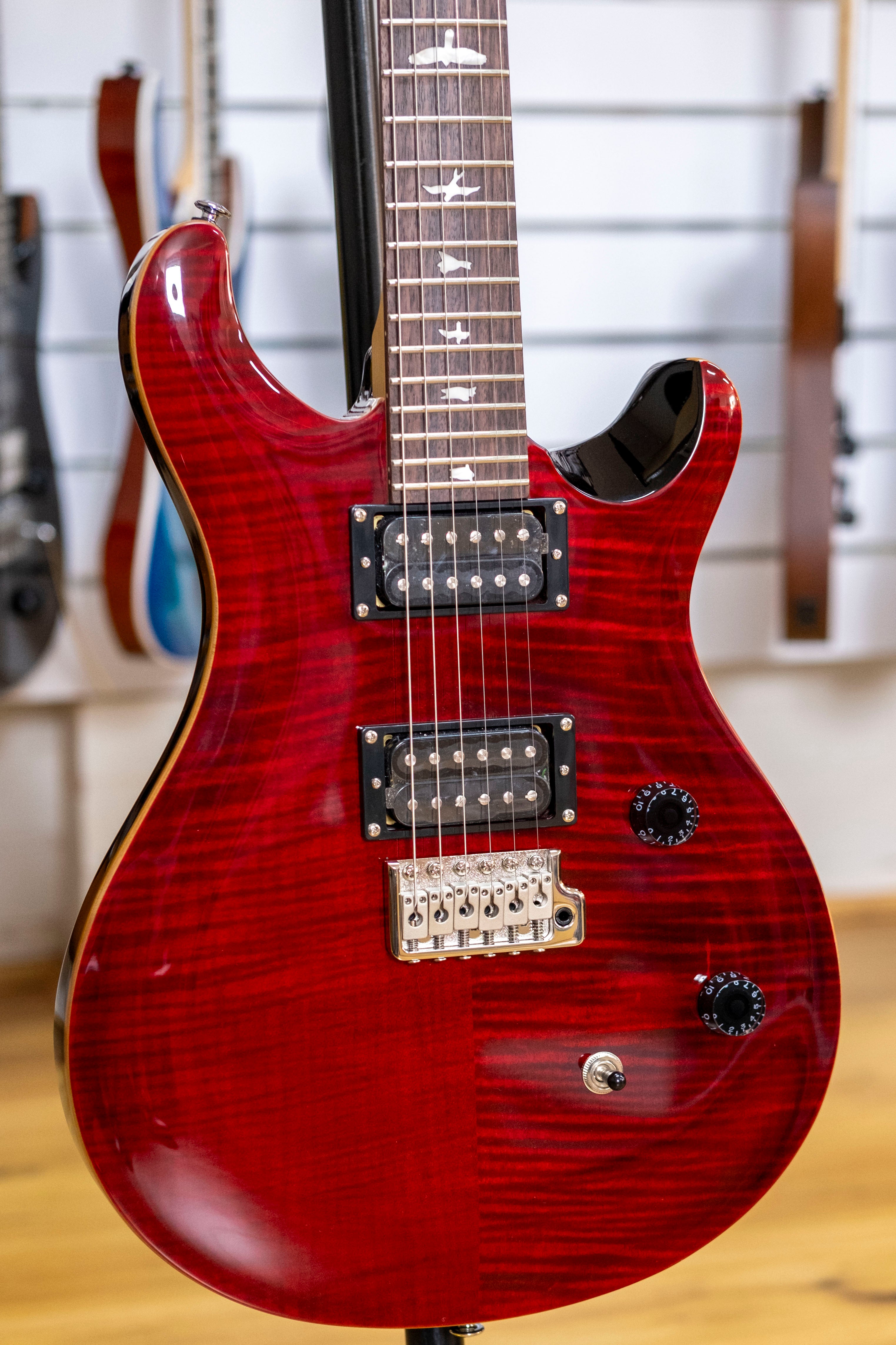 PRS SE CE24 Electric Guitar (Black Cherry)