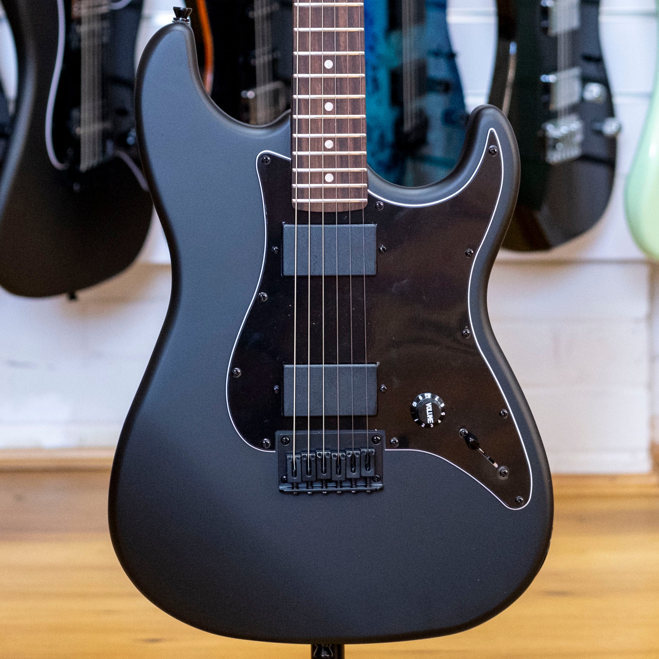 Jet Guitars JS-400 Electric Guitar (Matte Black)