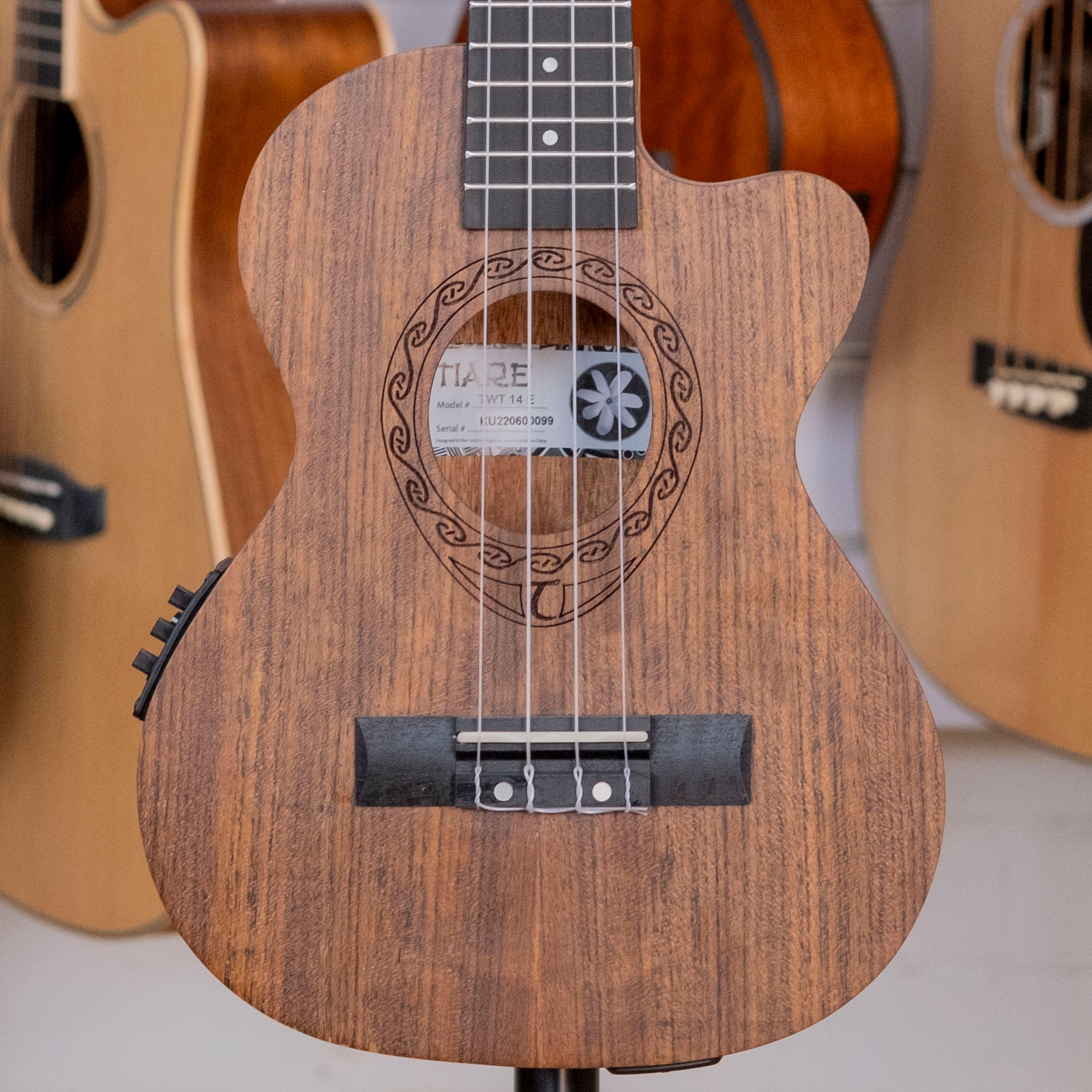 Tanglewood Tiare Series Electric Tenor Ukulele (Ovangkol)