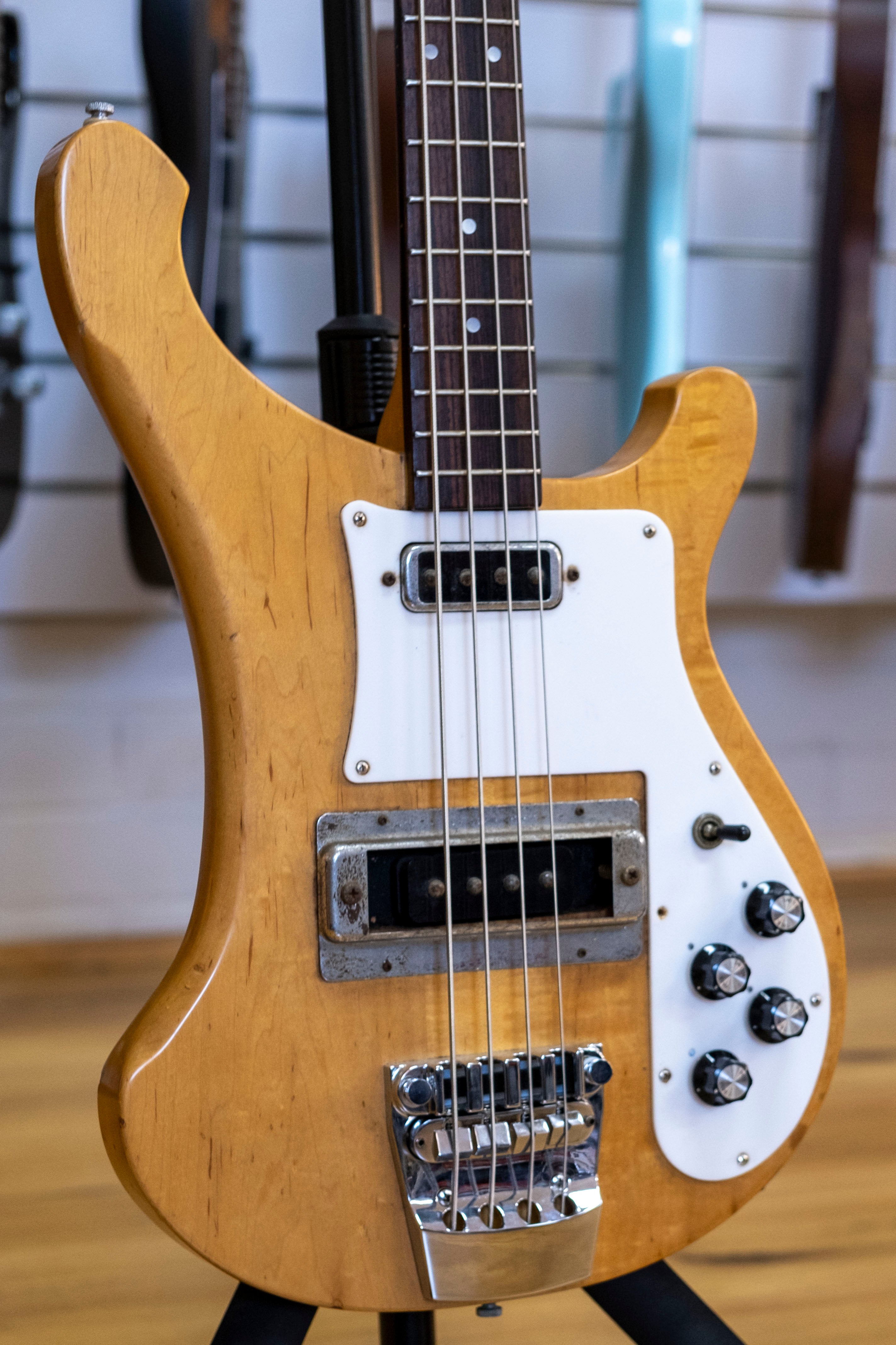 1977 Greco PMB-800 '4001 Style' Bass Guitar (Natural)