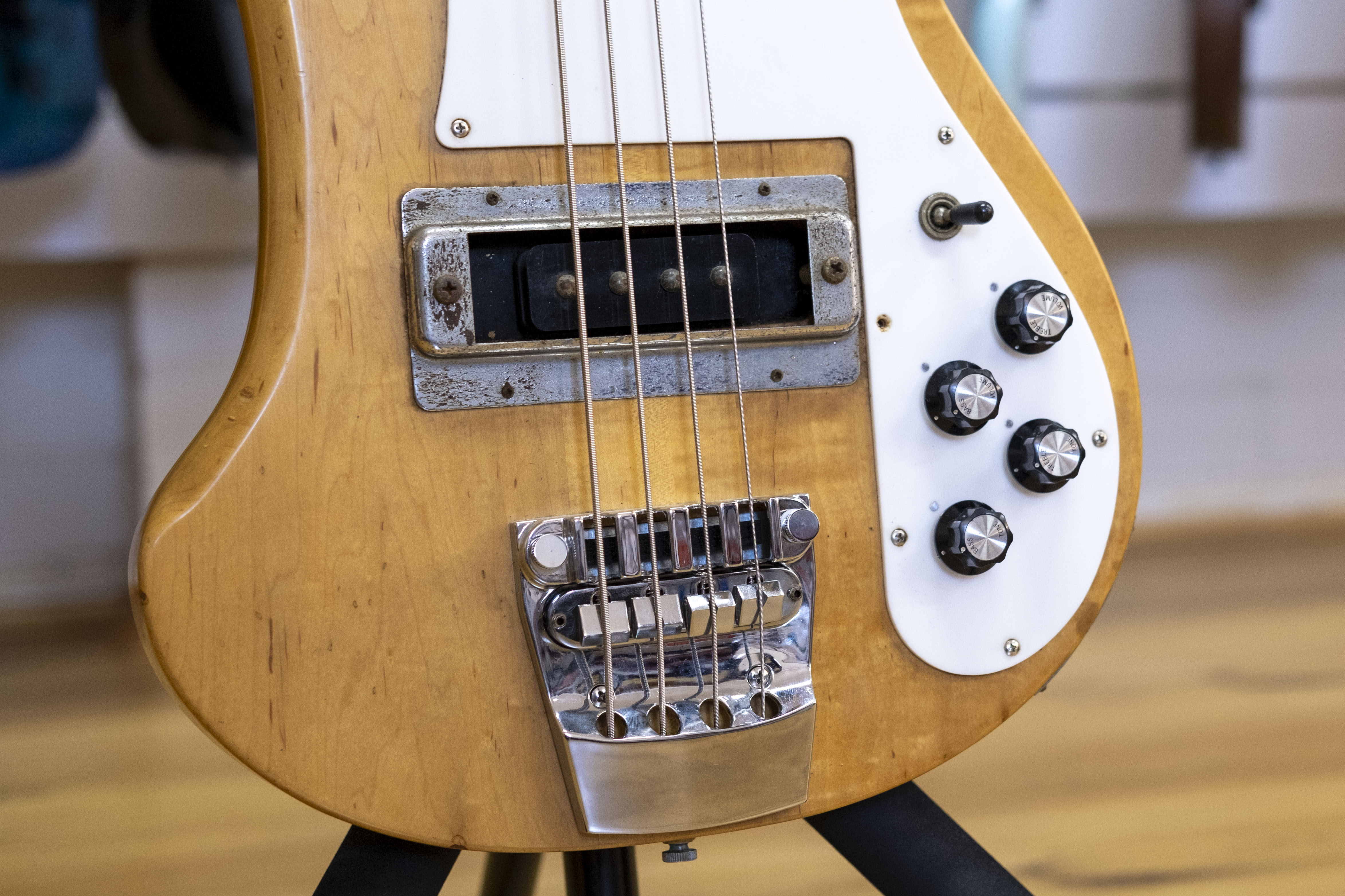 1977 Greco PMB-800 '4001 Style' Bass Guitar (Natural)