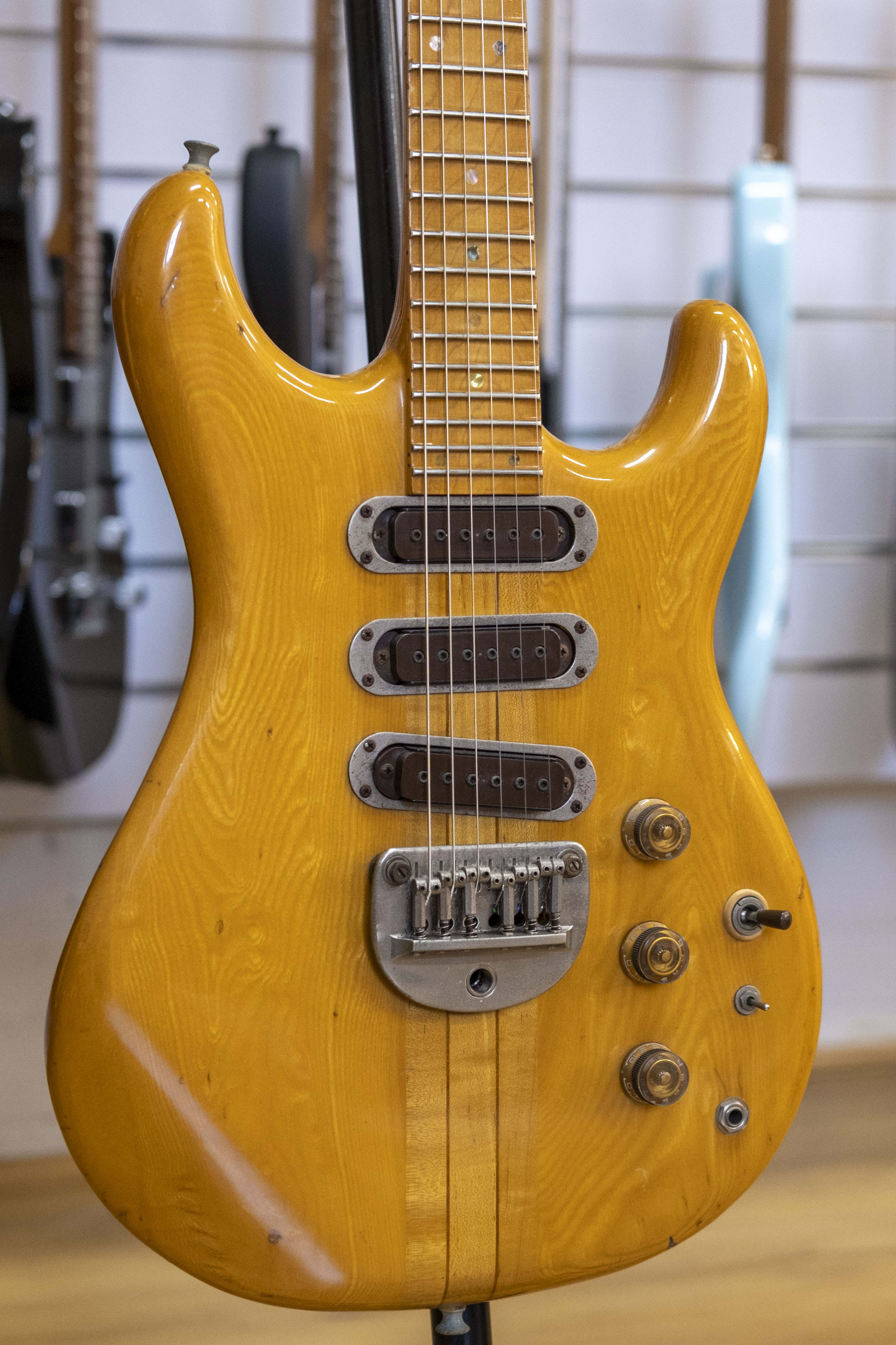 1979 Greco GO-II 750 Brazen Picker Electric Guitar (Natural)