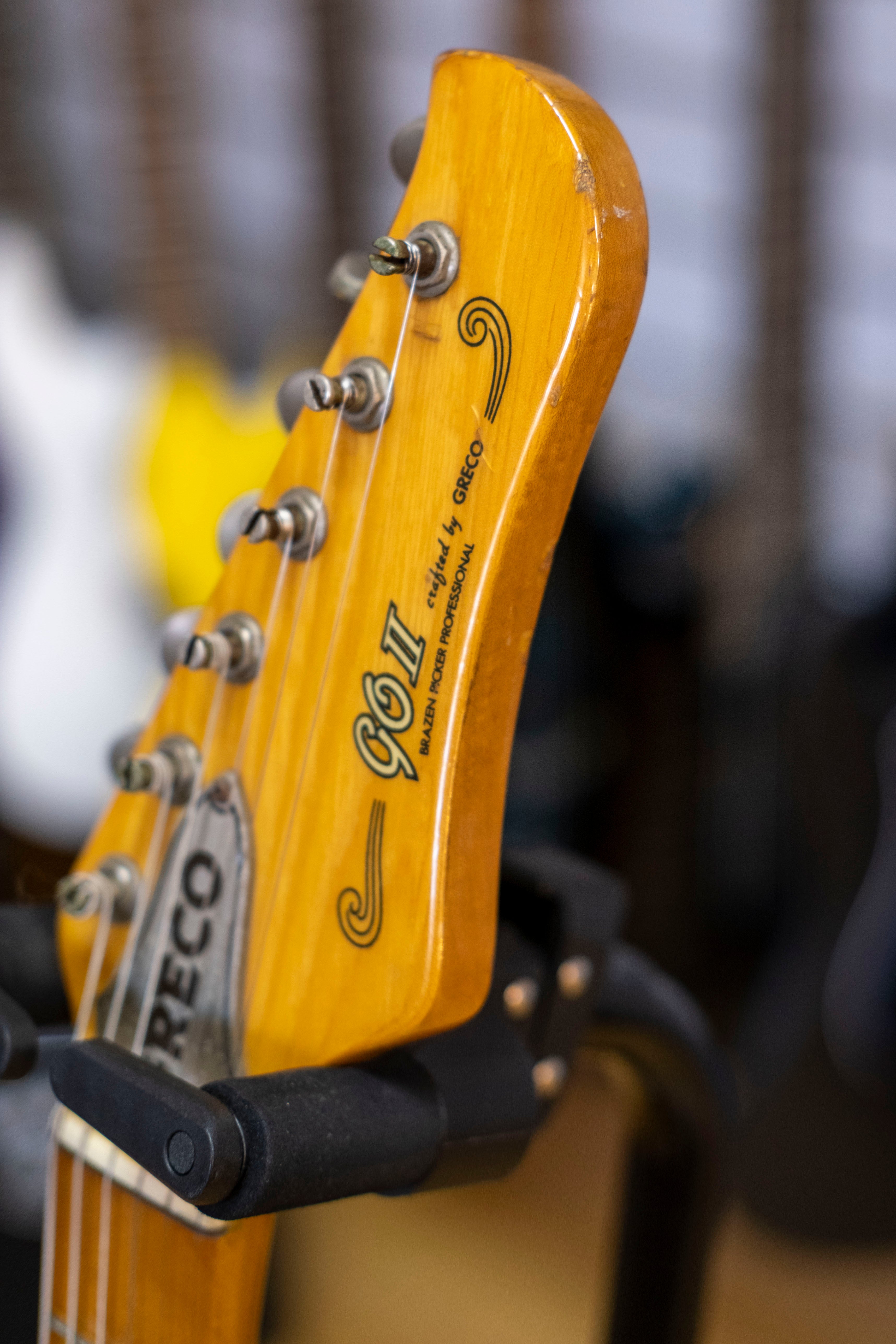 1979 Greco GO-II 750 Brazen Picker Electric Guitar (Natural)