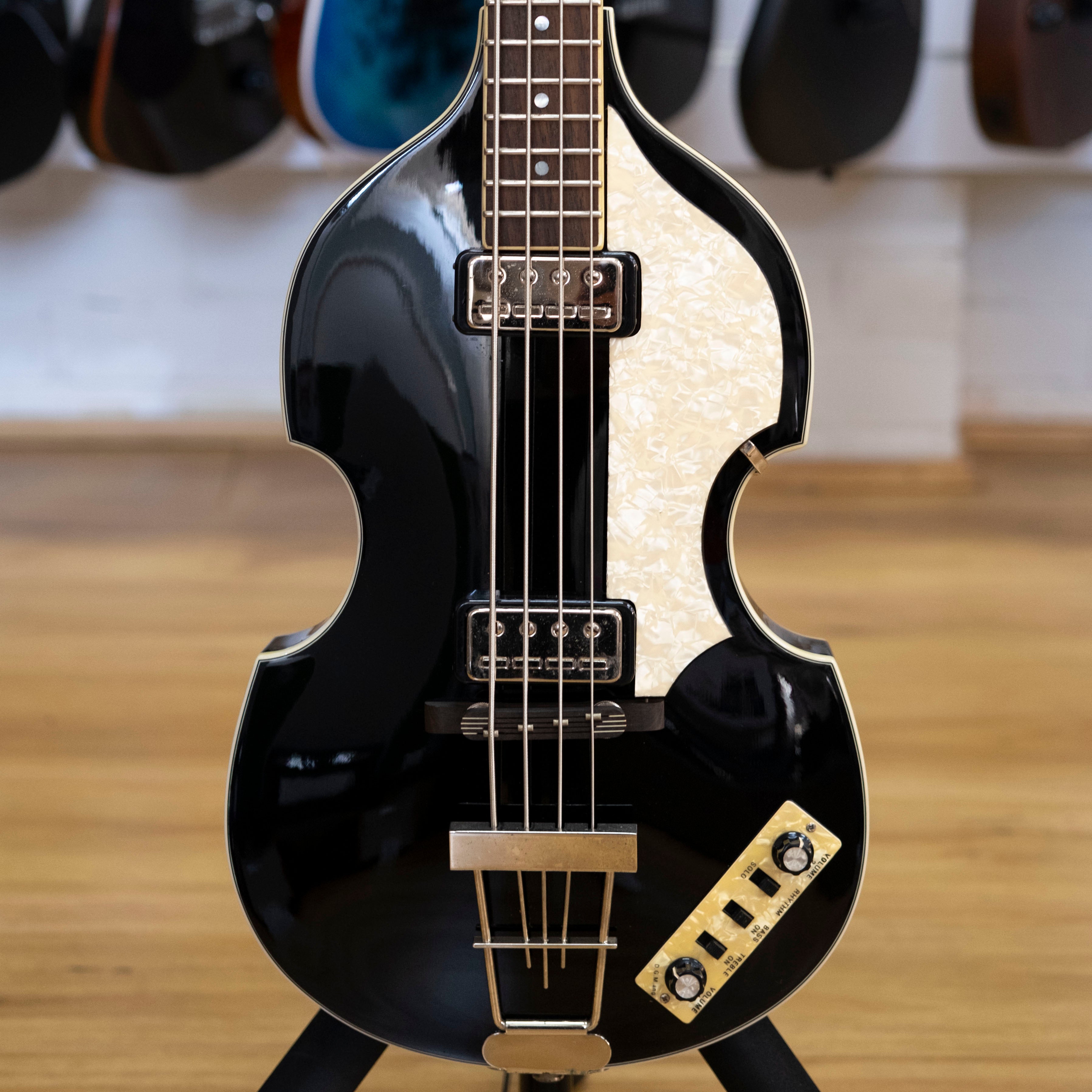 2010 Hofner Contemporary Series 500/1 'Beatle' Bass Guitar (Black)