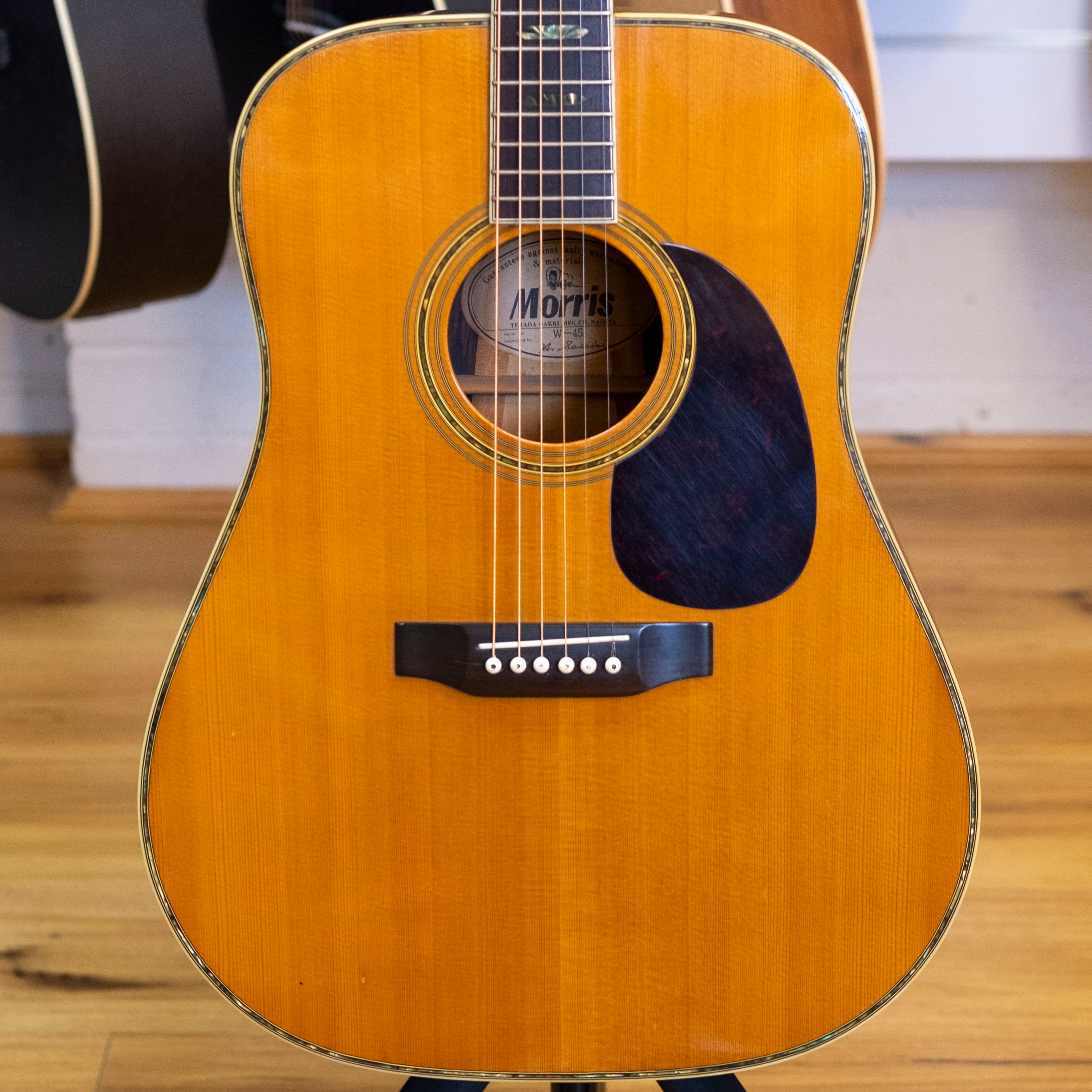 1970's Morris W-45 Dreadnought Acoustic Guitar