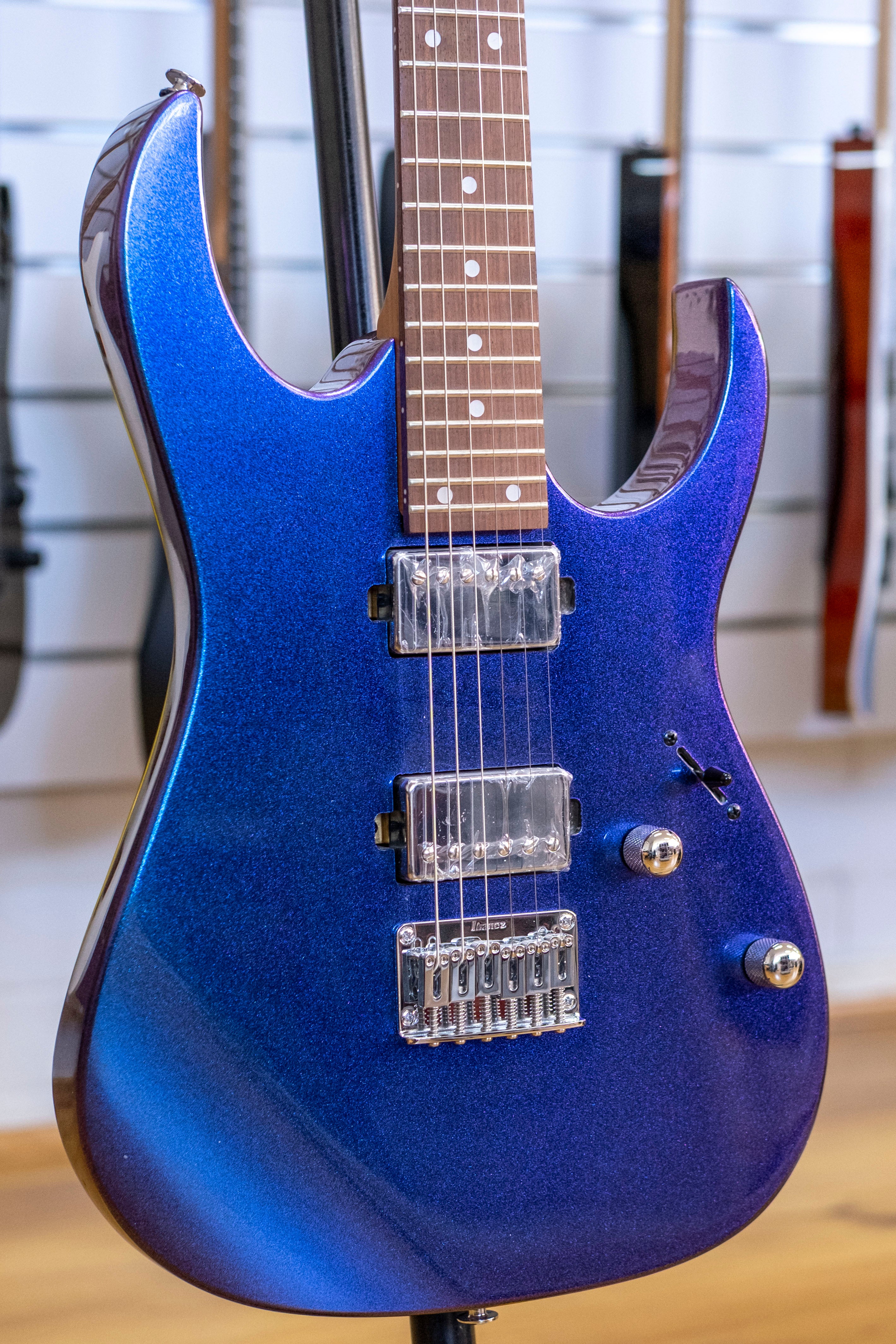 Ibanez Gio Series RG121SP Electric Guitar (Blue Metal Chameleon)