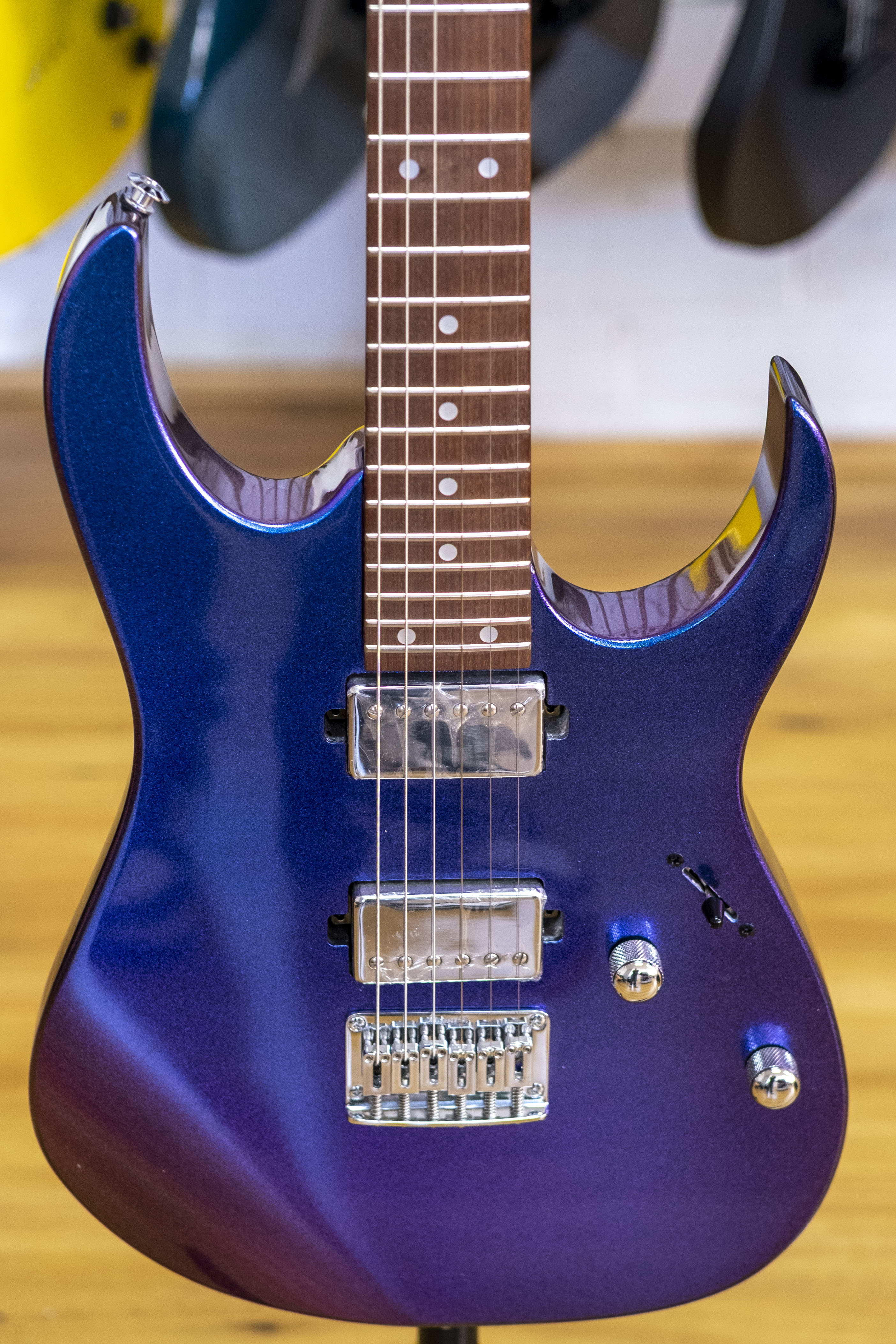 Ibanez Gio Series RG121SP Electric Guitar (Blue Metal Chameleon)