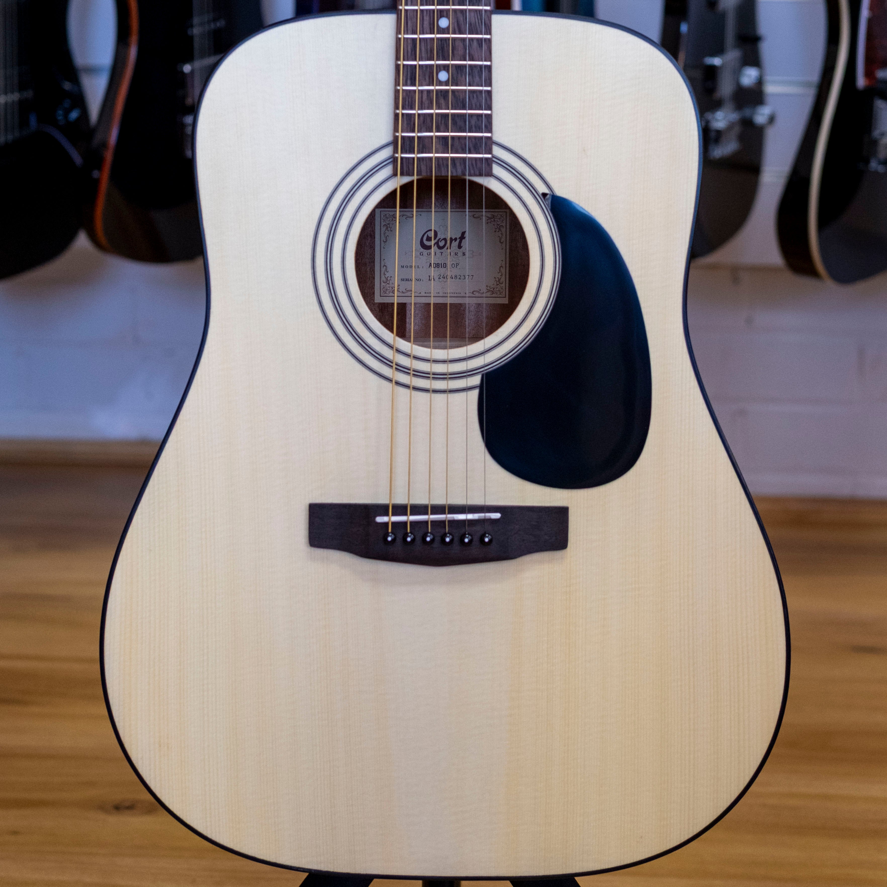 Cort AD810 Standard Series Dreadnought Acoustic Guitar (Open Pore)