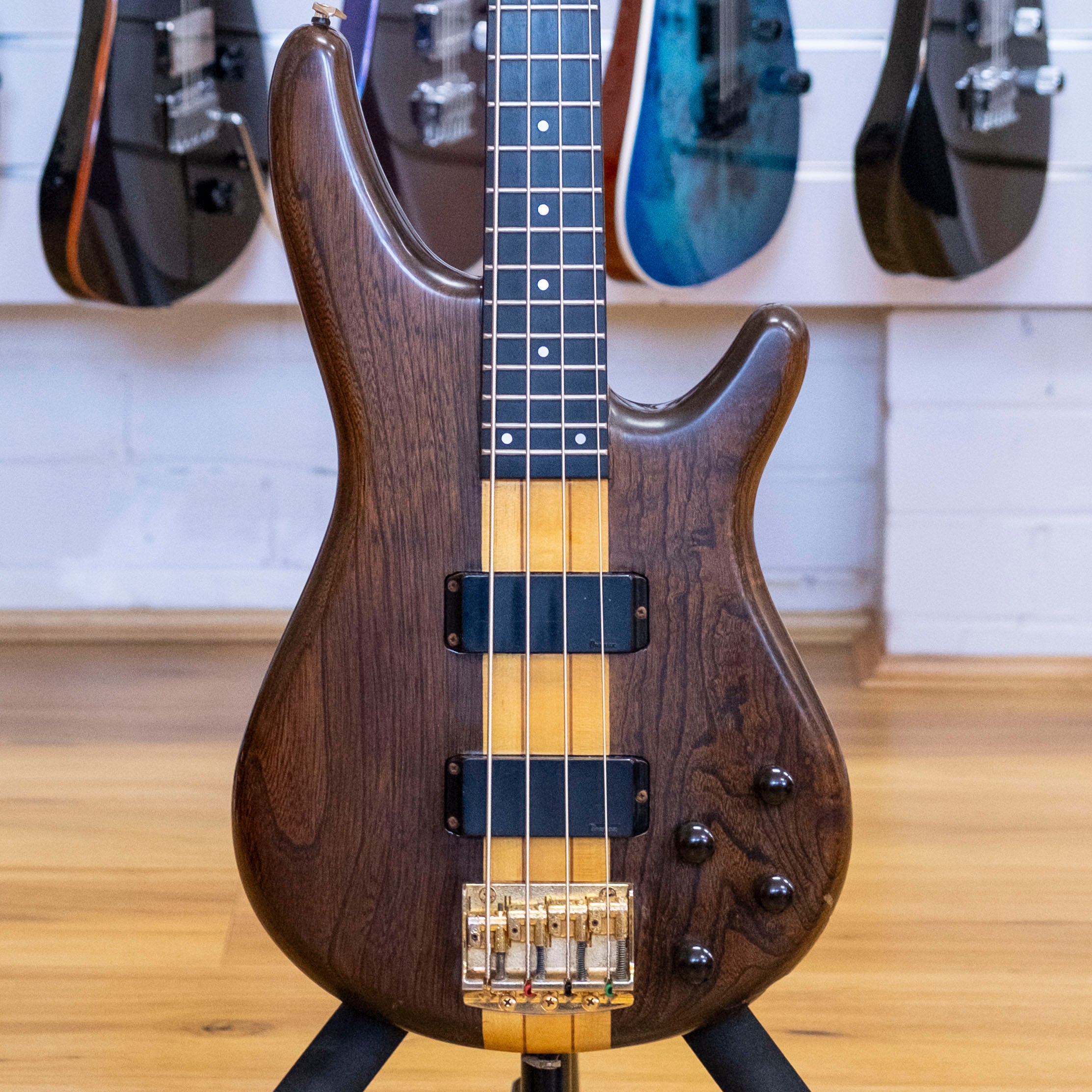 1987 Ibanez MC2924 Musician Bass Guitar (Walnut)