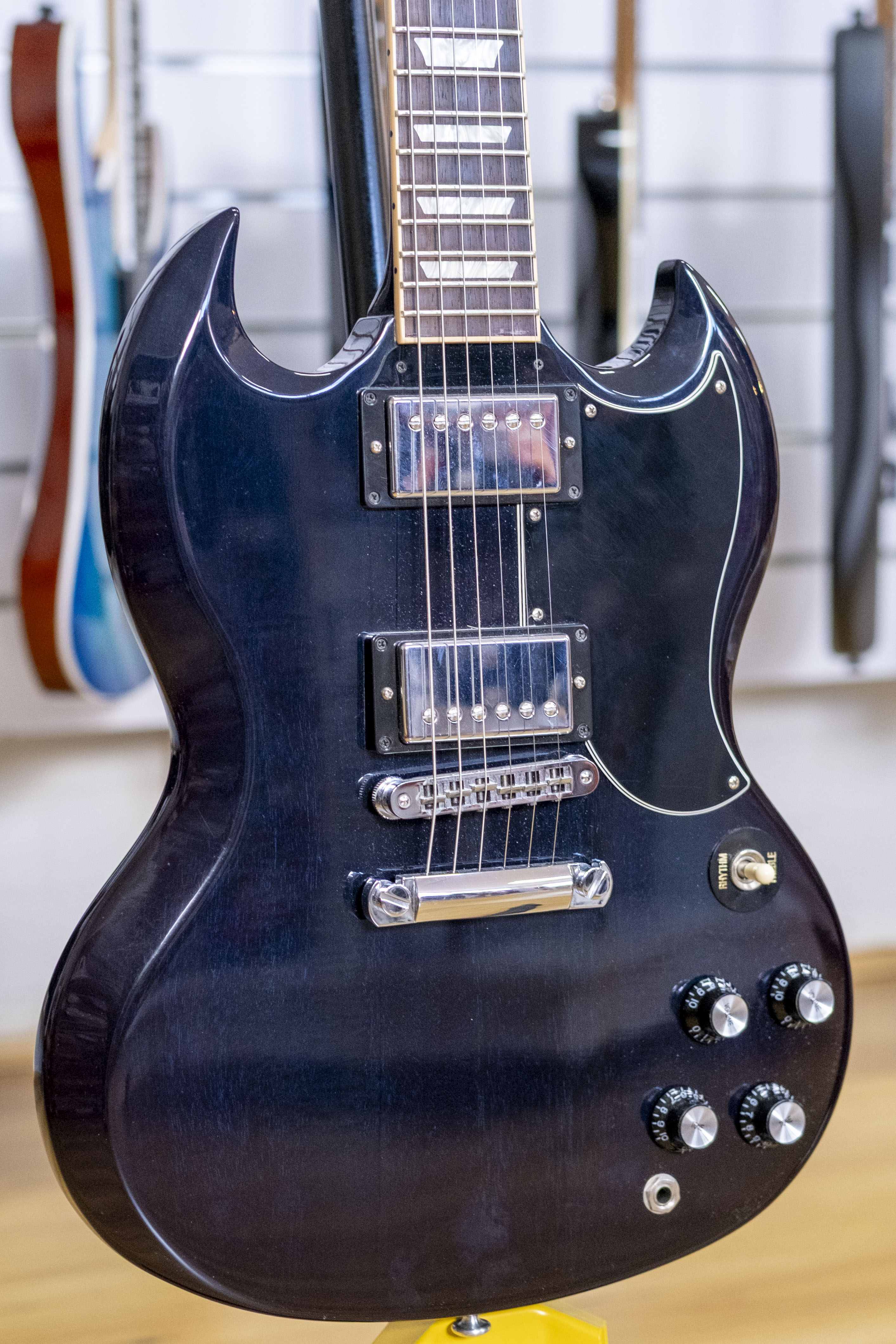 2014 Gibson 120th Anniversary SG Standard Electric Guitar with Hardcase (Midnight Manhatten)