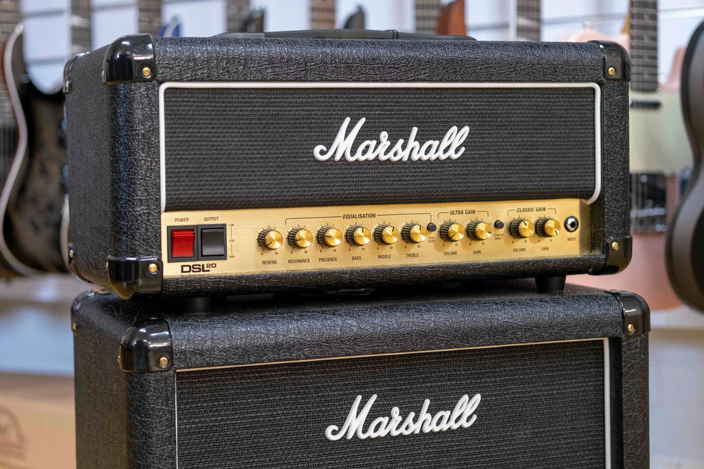 Marshall DSL20H 20-Watt Guitar Head and MX112 75-Watt 12