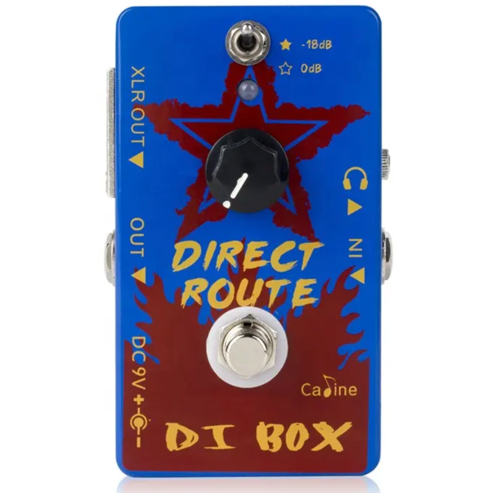 Caline CP-64 Direct Route DI Box and Headphone Amp for Guitar and Bass