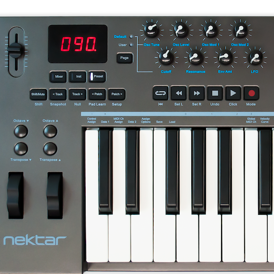 Nektar Impact LX25+ MIDI Keyboard 25 Key USB Controller