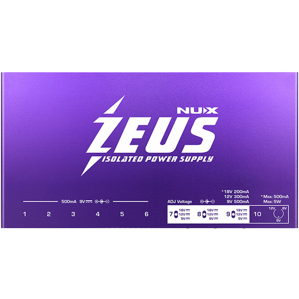 NUX Zeus Isolated Pedal Power Supply