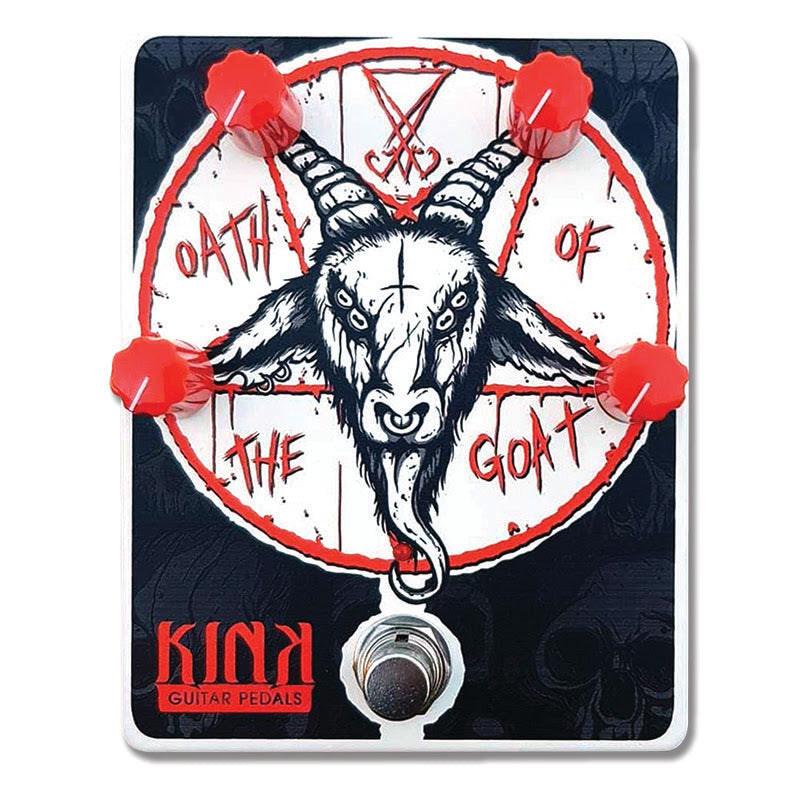 Kink Guitar Pedals Oath of the Goat Distortion Pedal (Based on Boss HM-2)