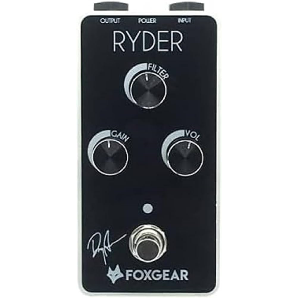 Foxgear Ryder Doug Aldrich Signature Distortion Pedal