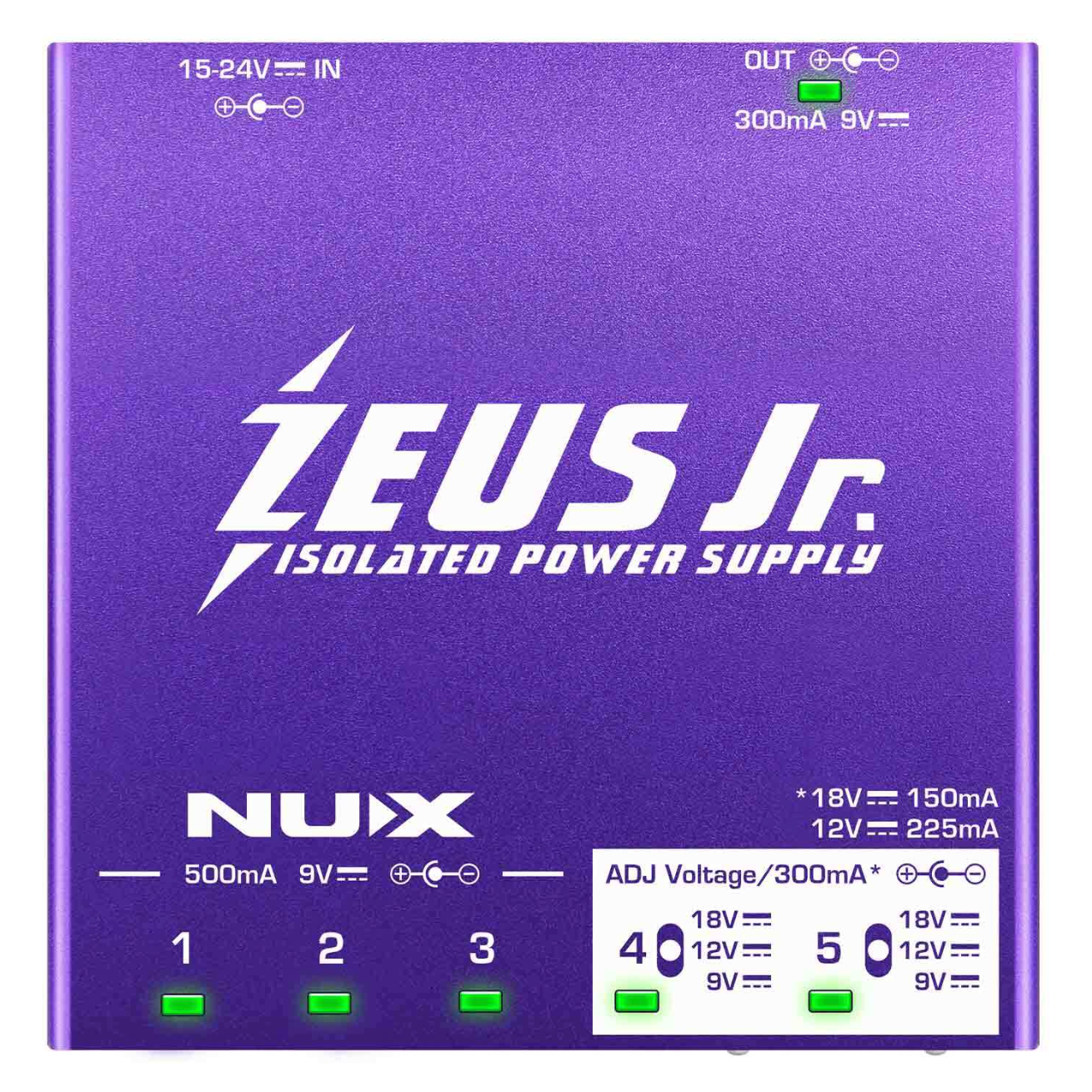 NUX NIP-Z6 Zeus Jr. Isolated Power Supply