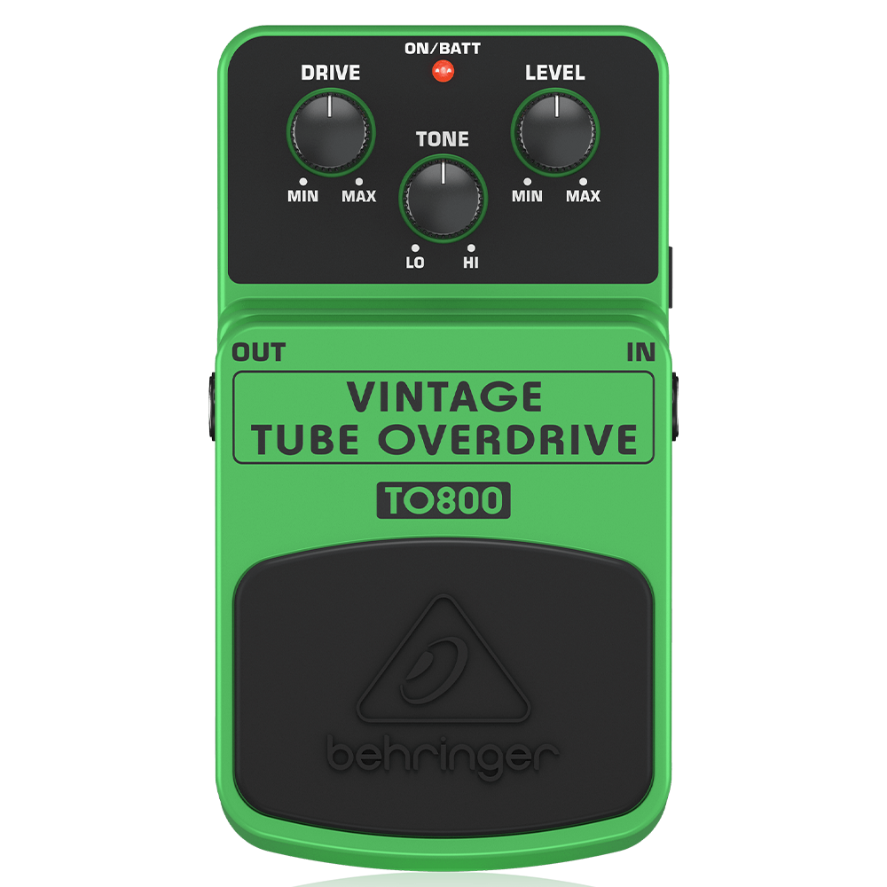 Behringer TO800 Vintage Tube Overdrive Pedal