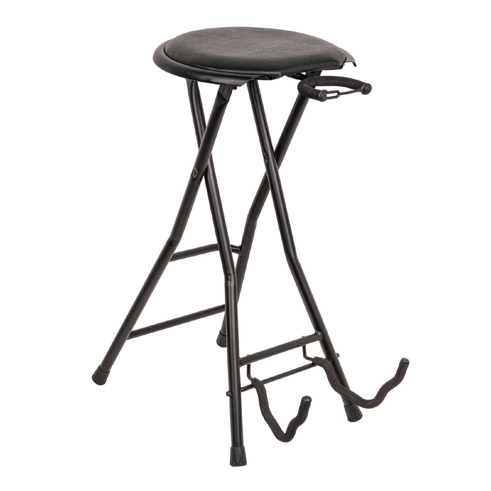 Xtreme GS811 Guitar Performer Stool with Guitar Stand