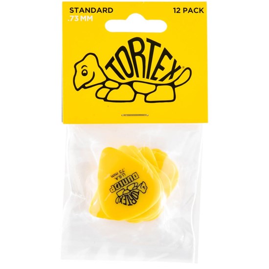 Jim Dunlop .73mm Tortex Standard Player Pack Guitar Picks (12-Pack)