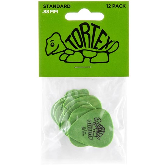 Jim Dunlop .88mm Tortex Standard Player Pack Guitar Picks (12-Pack)