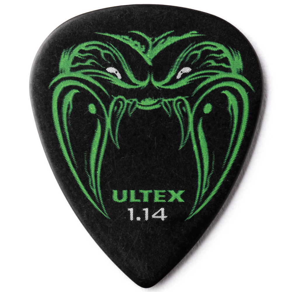 Jim Dunlop 1.14mm James Hetfield Black Fang Ultex Guitar Picks (6-Pack)