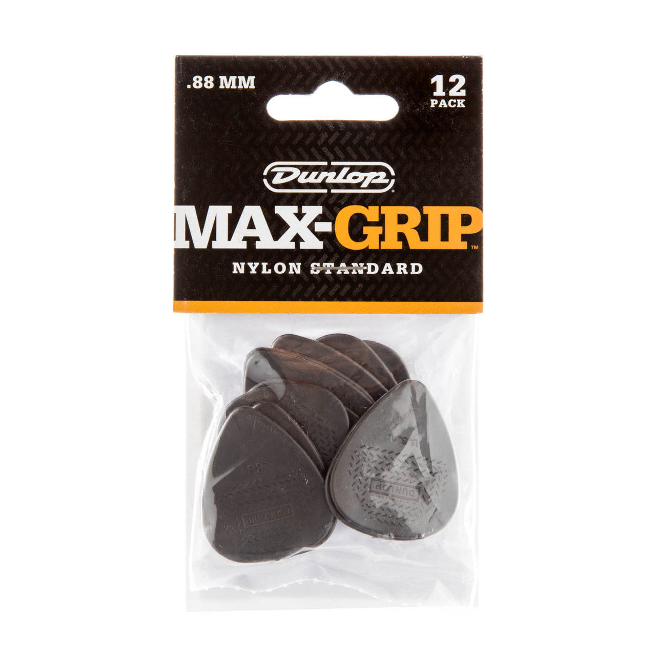 Jim Dunlop Max Grip Nylon Standard Player Pack (12 Pack)