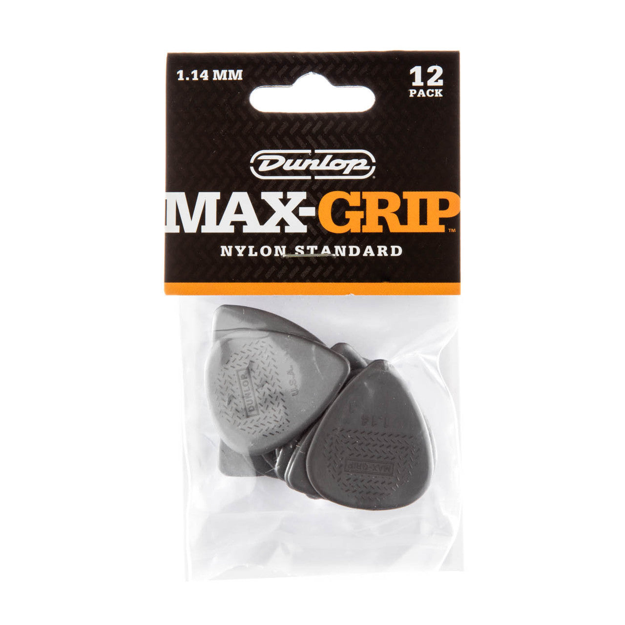 Jim Dunlop Max Grip Nylon Standard Player Pack (12 Pack)