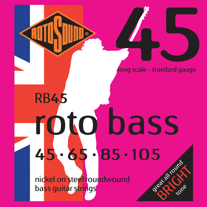 Rotosound RB45 Roto Bass Bass Guitar Strings (45/105)