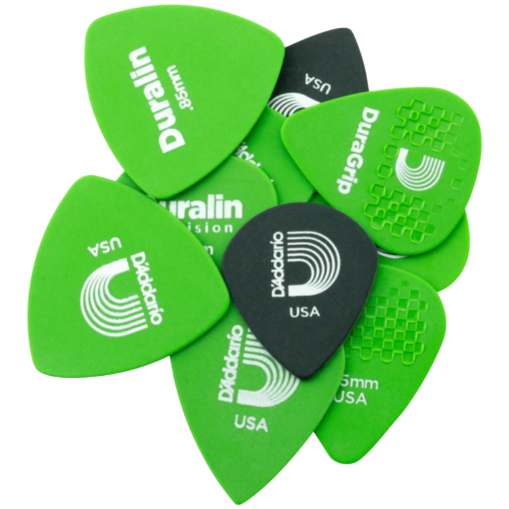 D'Addario Duralin Guitar Pick Assortment Pack (10 Pack)